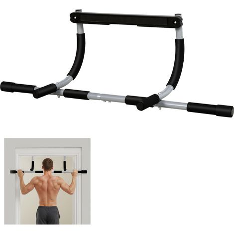 Barre de traction, montage sans vis, barre d'entraînement abdominal, capacité de poids maximale 110 kg.
