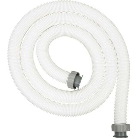 tuyau D 38 L 3,0 m + connecteurs filetés Blanc (1/4)