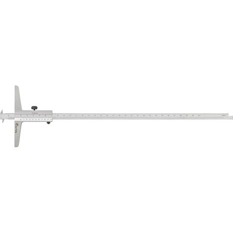 Fortis Tiefenmessschieber mit 300mm 1/50 300mm 1/50 (1/5)