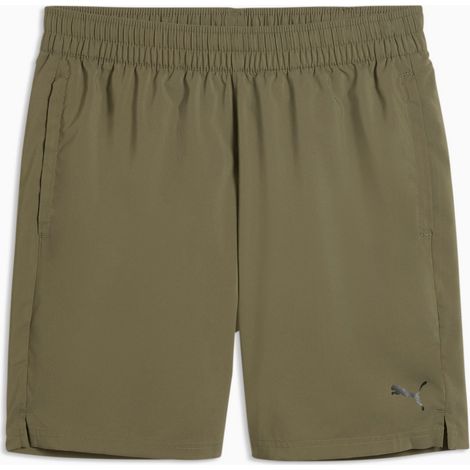 Puma TAD Foundations 7" gewebte grüne Herrenshorts 52804681 r S (1/2)