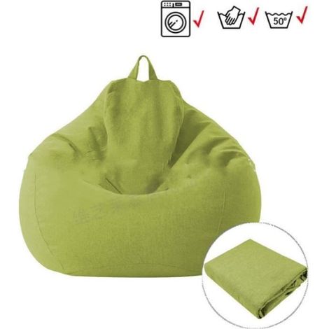 Housse de canapé - - 70x80cm - Polyester - Intérieur et extérieur - Vert (1/4)