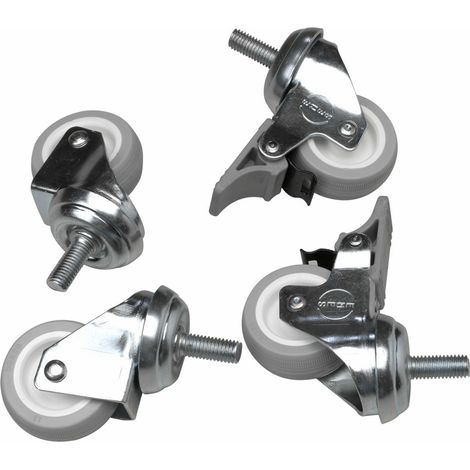 Equip EZW-1 roulettes argenté 60x30 mm fonctionnel