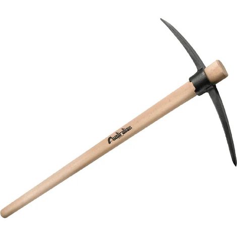 Piccone svizzero con manico realizzato in legno resistente 91 cm -2.8 Kg (1/2)