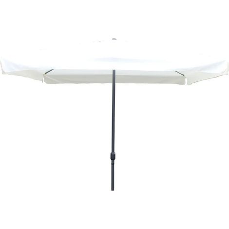 TrAdE Shop Traesio - Ombrellone Da Giardino Arredo Esterno Balcone Terrazzo Patio 3x3 Mt Bianco 223233 - (1/4)