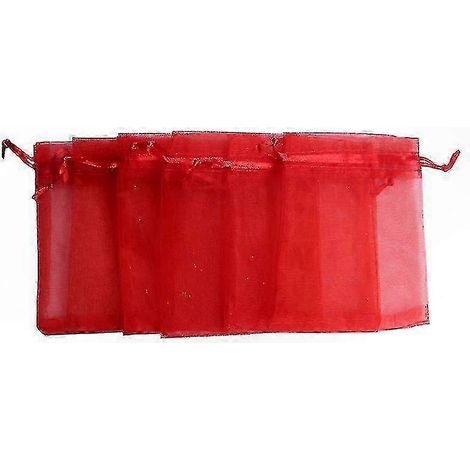 100 sacs en filet de 20 x 30 cm pour la protection des fruits contre les insectes (1/5)