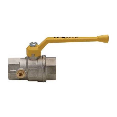 VALVOLA A SFERA PER GAS A PASSAGGIO TOTALE DIRITTA C/PRESA PRESSIONE Misura: 1"1/2 DN 40