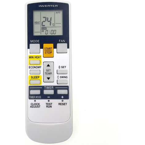 Mando a distancia para aire acondicionado - Compatible con el mando a distancia para aire acondicionado FUJITSU GENERAL AR-RAH1U (1/5)