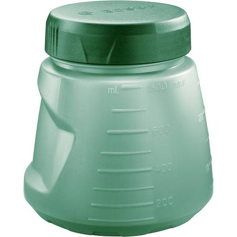 Bosch – Récipient à peinture 800 ml – Compatible PFS 1000 et PFS 2000 – Remplissage facile avec entonnoir – Couvercle anti-séchage