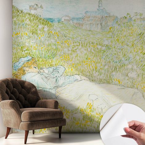 Papier peint autocollant adhésif avec imprimé motifs uniques apparence moderne Détente printanière 250x250 cm (1/5)