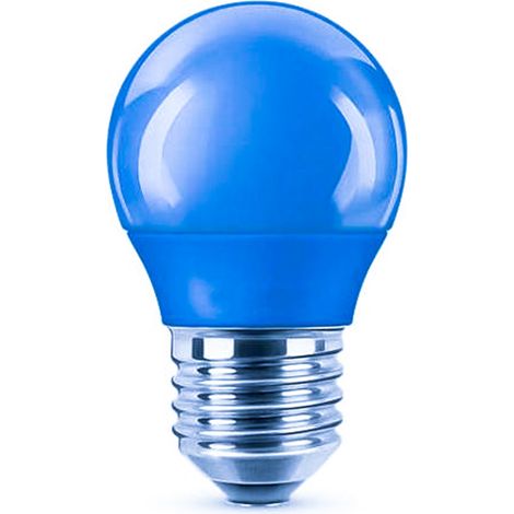 Lampada A Led E27 G45 4W 220V Colore Blu (1/4)