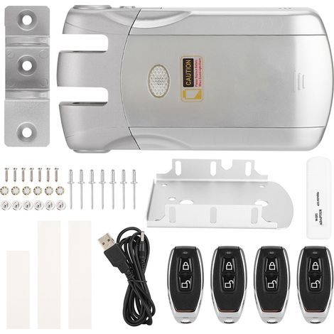 Wafu 010 pour Tuya WiFi serrure de porte intelligente à distance sans fil Invisible sans contact de clé (1/5)