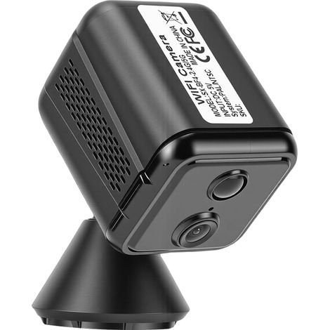 Caméra intérieure 4K 3MP 2,4 GHz/5 GHz double bande, détection de mouvement IA, WiFi, pour la sécurité à domicile et au bureau (1/5)