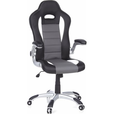 Gaming Stuhl / Bürostuhl GAME SPORT schwarz / grau hjh OFFICE (1/5)