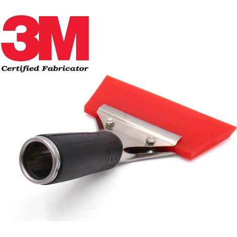 Spatola con gomma  3M professionale per autoinstallare pellicole oscuramento vetri Modello - Spatola + Gomma