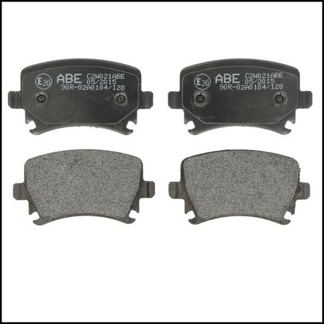 Kit 4 freni posteriori kit frenante posteriore volkswagen touran (1t1) art1636 (1/5)
