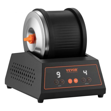 Tonneau de Polissage de Pierres Capacité de 1 - 8 kg (1/5)