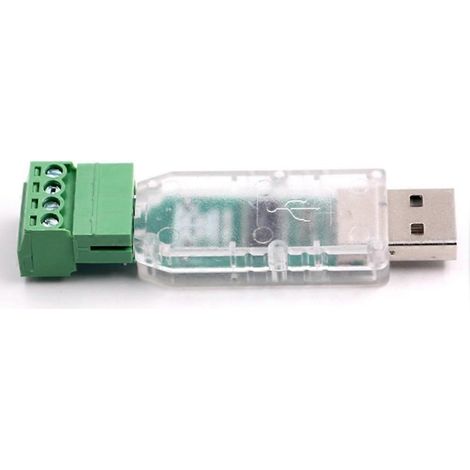 Module convertisseur USB vers Wiegand 5 V compatible WG26, WG34, WG37 et WG40, bidirectionnel ASCII (1/5)