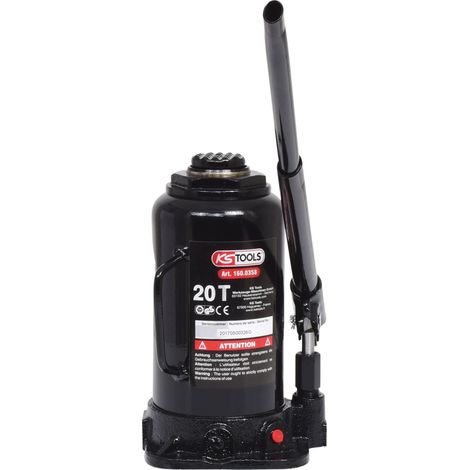 KS Tools 160.0358 Martinetti idraulici a bottiglia,20 t (1/2)