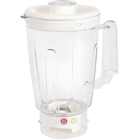 Mixbehälter Moulinex weiß Kapazität 1 25 Liter