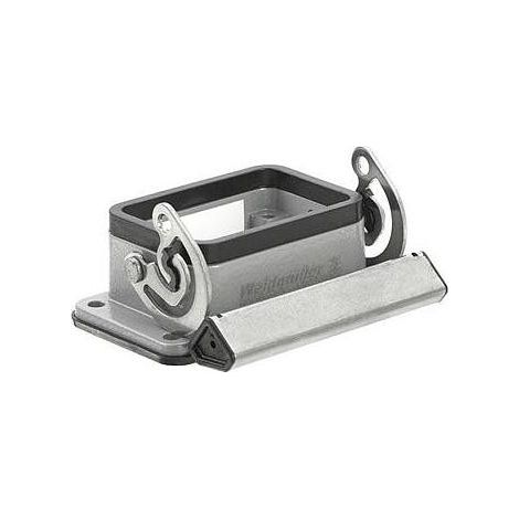 Custodia Per Connettori Base Passante Hdc 06B Alu (Weidmuller Cod. 1202100000)