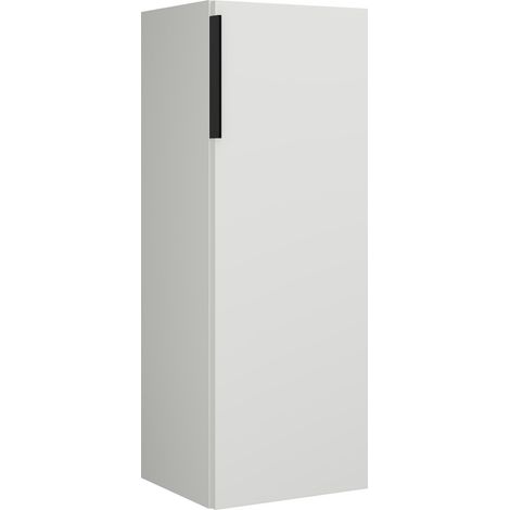 burgbad Eqio Armoire mi-haute 1 porte, charnières à droite,