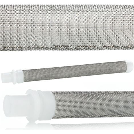 Filtro de dedos de malla 60 blanco para unidad de pintura, 1 ud.