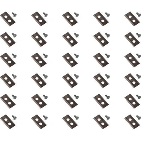 30 X 3,6 CM lame en acier inoxydable pour robots tondeuse WORX Landroid L1000 L2000 M500 Plus M700 Plus WR167E (1/2)