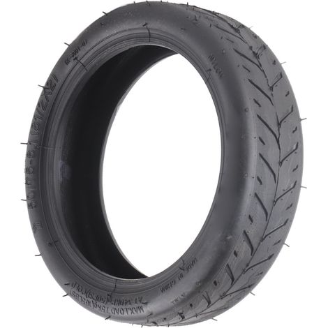 Pneu pour trottinette électrique 50/75-6.1 : rainures en caoutchouc, excellente adhérence, absorption des chocs, pièces détachées pour trottinette électrique (1/5)
