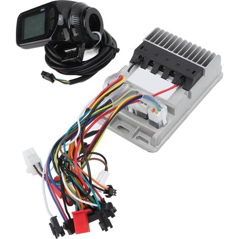 Kit contrôleur sans balais 48V 60V 500W à onde sinusoïdale, 3 modes, écran LCD pour trottinette électrique (1/5)