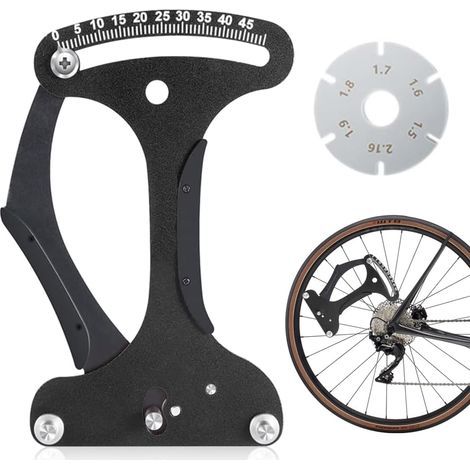 Bicycle Spoke Tension Gauge, Bicycle Spoke Tension Measuring Tool, Bicycle Spoke Adjustment Tools, Bicycle Spoke Tension Meter for Diagnosing Wheel Problems (1/5)