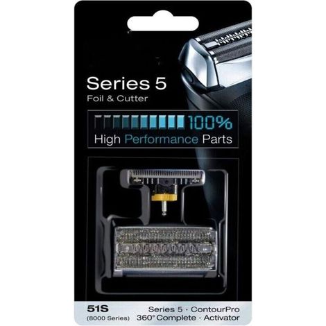 Lames de rechange pour rasoir électrique Série 5, argent-Produit compatible