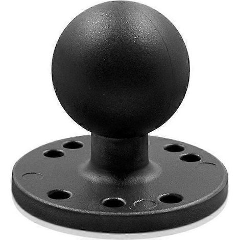 Base de montage ronde en aluminium avec rotule en caoutchouc de 3,8 cm (1,5 pouce) pour caméra de téléphone portable sur moto, St p2024112662