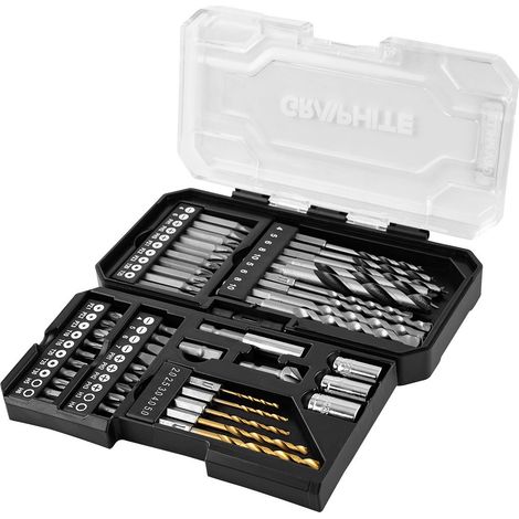 SET TRAPANO E PUNTE, 50 PEZZI - T 56H613 (1/3)