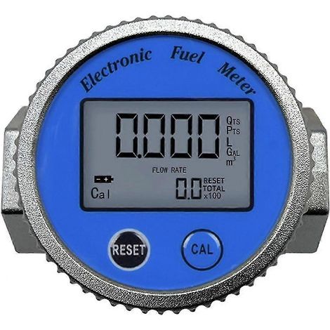Débitmètre électronique à turbine haute précision DN25 mm, jauge de carburant numérique pour méthanol et huile. (1/5)