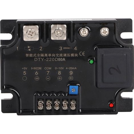 Module de contrôle de tension AC monophasé isolé, régulateur de résistance 220V 80A (1/5)