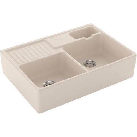 VB Spülstein 632391 895x630mm re-eckig Ivory cplus (1/5)