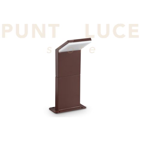 Ideal Lux Lampada da terra Style 1 luce LED integrato IP54 coffee alluminio