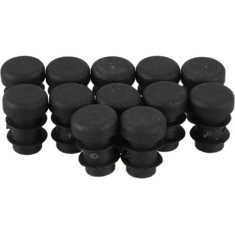 Lot de 12 bouchons ronds pour embouts de tuyaux de 12 mm (1/5)