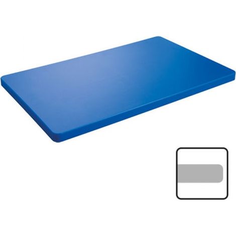 Planche découper bleu coins ronds 50x30cm - Caterchef