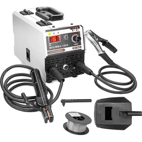 Máquina de soldar multiproceso 3 en 1, pantalla digital LED, MIG MMA 160A (1/2)