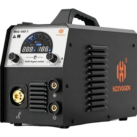 Soudeur MIG, fonctionnalité 4-en-1, grand affichage LED, MIG185II, Prise EU 220V-240V (1/5)