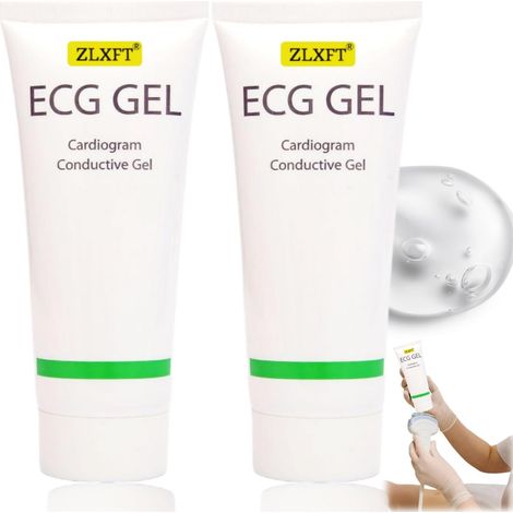 Gel de Contact Électrodes,2pcs Gel Conducteur,Gel Conducteur Radiofrequence,Gel Ultrason,Convient Aux Ceintures Abdominales Aux Électrodes et Aux Équipements À Ultrasons (1/5)