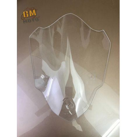 Déflecteur de pare-brise pour moto BMW S1000R (2014-2018) - Noir/Transparent (1/5)