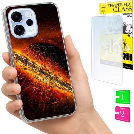 Schutzhülle für Oppo Reno 15F / 15F FS: Fotoschutzhülle, Rückseite + 9H-Glas (1/5)