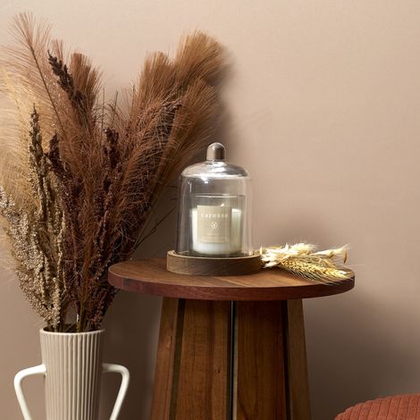 Bougie - HOME DECO FACTORY - Softness - Parfumée - Sous cloche - Multicolore (1/3)
