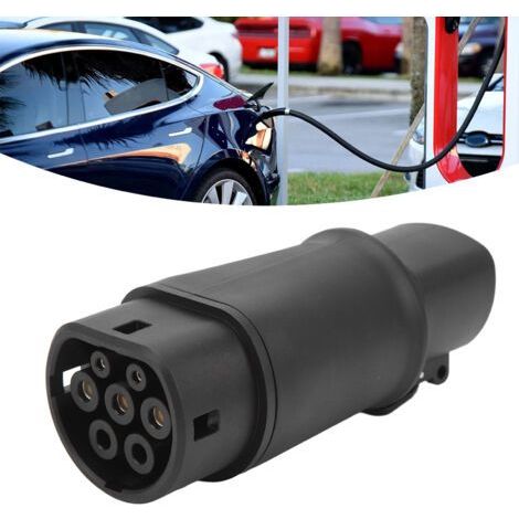 Adaptateur de chargeur de voiture 250VAC 32A, Portable, étanche IP67, pour poste de charge J1772, remplacement pour Tesla modèle 3 Y S X (1/5)