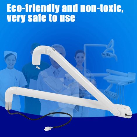 Support bras lumineux LED en plastique pour lampe dentaire, adaptable au fauteuil unité dentaire, pièce de rechange (1/5)