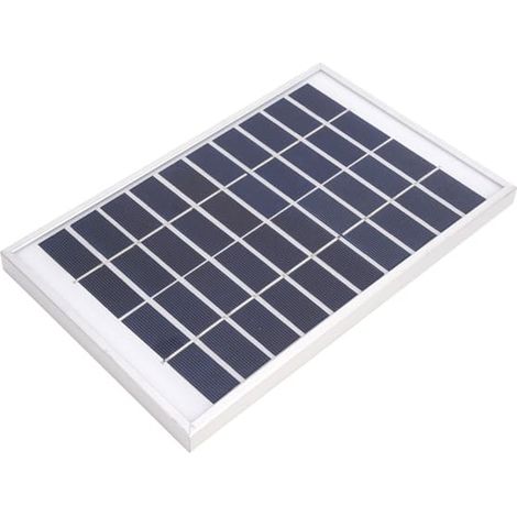 Mini pompe avec panneau solaire et disque flottant, haute efficacité pour fontaines de piscine 10V 5W (1/5)