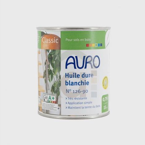 Huile dure blanche n°126-90 AURO,