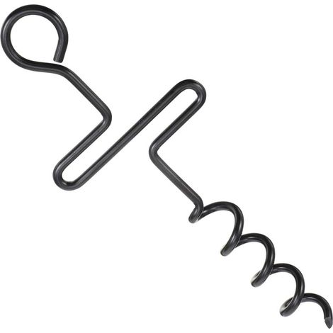 Piquets de tente en acier inoxydable, utilisés pour fixer les tentes au sol en extérieur accessoires de fixation pour tentes. (1/4)